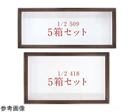 店内全品ポイント5倍★要エントリー★アズワン N型 ドイツ箱 5箱セット UVガラス 418 1/2 418 1セット(5箱入)|Shop de clinic店
