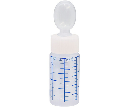 金鵄製作所 NK投薬瓶　30mL　スポイト付キャップ（ホワイト：白）　青色目盛 B2150-000WH 1箱(200本入)