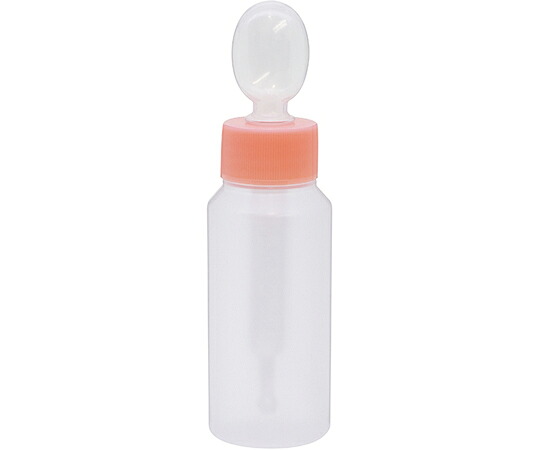 金鵄製作所 NK投薬瓶　60mL　スポイト付キャップ（ピンク）　目盛印刷なし B2170-900PK 1箱(200本入)
