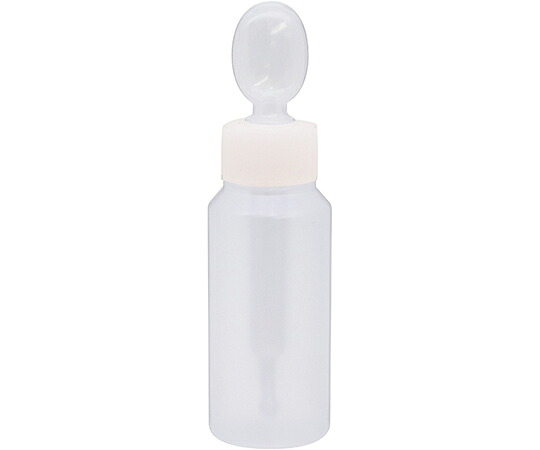 金鵄製作所 NK投薬瓶　60mL　スポイト付キャップ（ホワイト：白）　目盛印刷なし B2170-900WH 1箱(200本入)