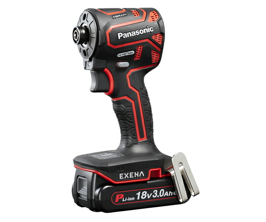 パナソニック ＬＳ社 申し受ける差しひびき１番ウッド 18V 3.0Ah（PN手合い） 赤 EZ1PD1N18D-R 1個