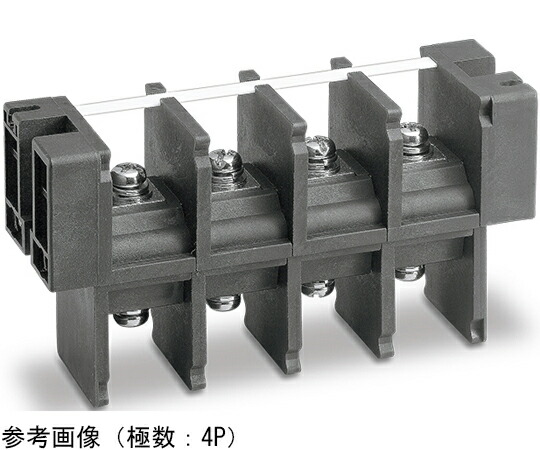 サトーパーツ 貫通型ネジ式端子台 端子間ピッチ27mm 10P ML-5000-M6-10P 1個
