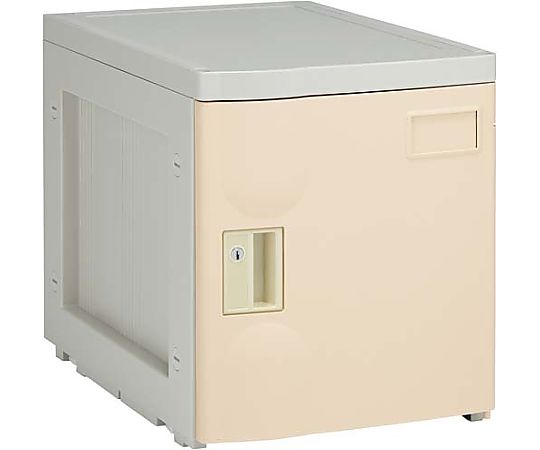ラック・イン・オータム プラロッカーS シリンダー錠 上置用 扉アイボリー PL-S-IV-S 1台