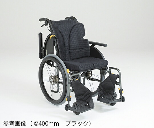【非課税】 松永製作所（車椅子・介護用品） グレイスコア・マルチ　自走式　シート幅420mm　ブラック GRC-31B 1台