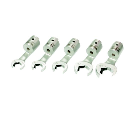 TONE 差替式トルクレンチ用交換クイックスパナヘッドセット T19Dシリーズ 4点セット 19DRSQ40 1セット