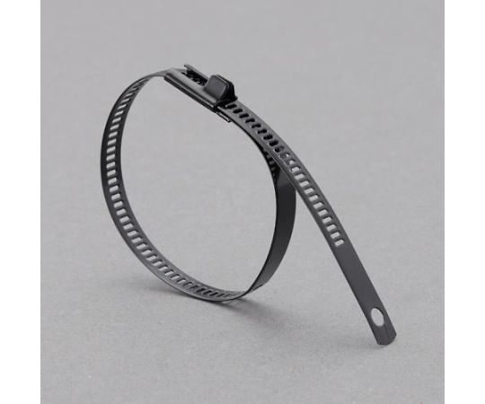 アズワン 結束バンド（SUS316/コーティング/10本） 12×450mm EA463FW-254 1袋(10本入)