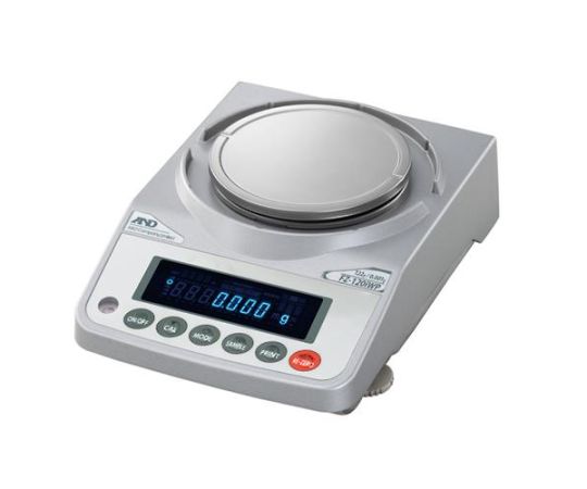 アズワン 電子天秤（校正用分銅内蔵型） 122g（0.001g） EA715CA-71 1台