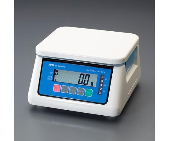 アズワン 防水・防塵デジタルはかり 6000g（0.2g） EA715CH-17 1個 21,229円
