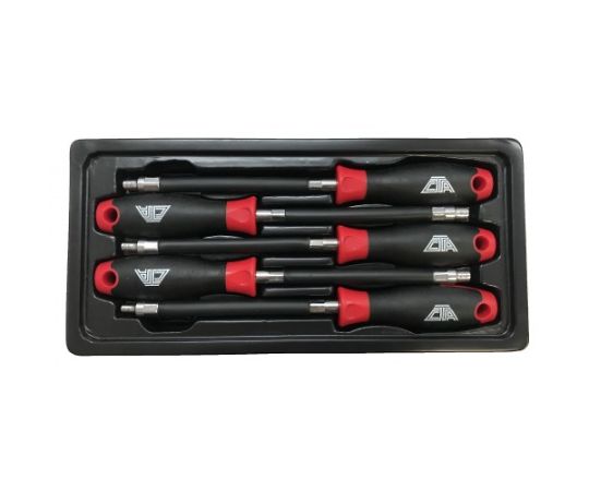 アズワン BOXドライバーセット E4-E8/5本組 [E-TORX] EA565CT-1 1セット