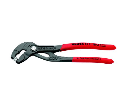 店内全品ポイント5倍★要エントリー★KNIPEX スプリングホースクリッププライヤー 8551-180A 1丁|Shop de clinic店