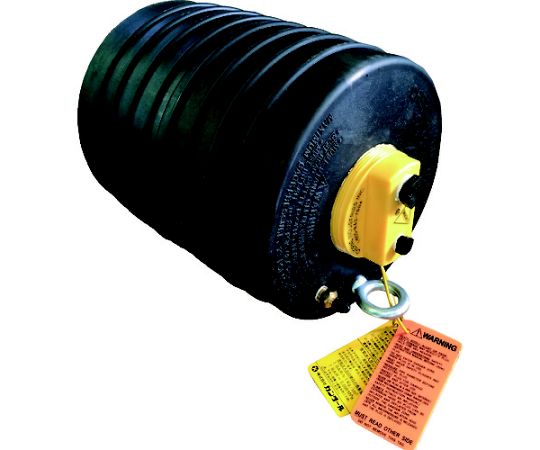 KANTOOL（カンツール） 管内止水用品 シングルサイズ・ムニボール250mm エアホース10m付き B262-110 1個