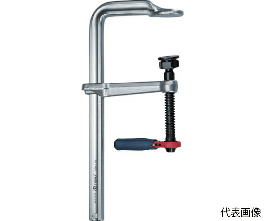 トラスコ中山 ラチェットハンドル式L型クランプ 最大口開250mm×深さ120粍 S25R12 1丁