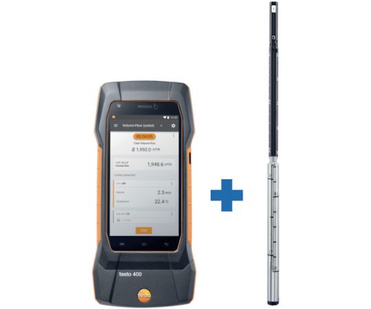 テストー testo400 + 熱線式風速プローブ TD20-400-07 1セット