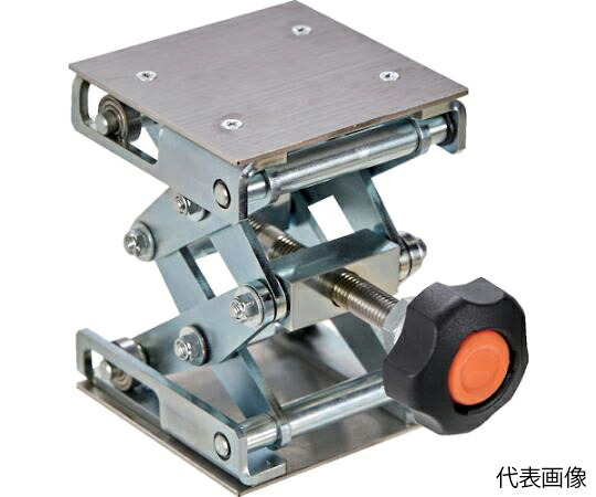 トラスコ中山 ラボジャッキ ノブタイプ 120×120×63～210mm TLJ25-1212H 1台
