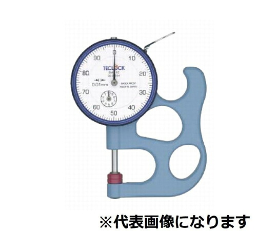テクロック ダイヤルシックネスゲ-ジ 10粍 4114 1個