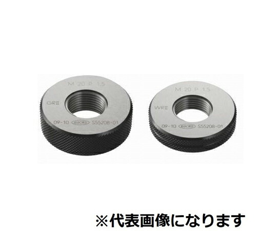 第一測範製作所 メートルネジリングゲージ 旧JIS規格 JIS2級ねじ用 めねじ 1.0 M12P1.0 GRIR  1セット