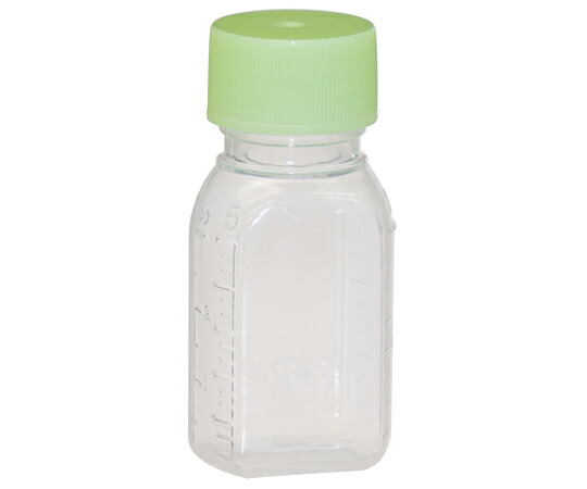 金鵄製作所 小判型投薬瓶 30mL ノーマルキャップ（ライトグリーン：竹） 200本入 20000-003 1箱(200本入)