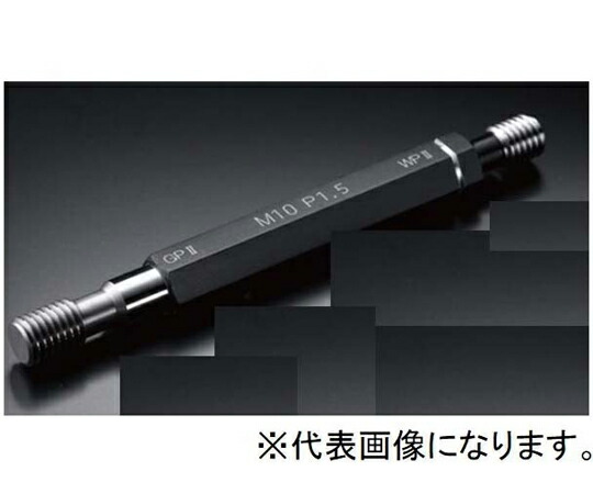 アイゼン 超硬ねじ繋ぎゲージ 二分の一手合い/精神測定検査用 ねじの呼びM6 SPW M6P1.0 GPIP 1本