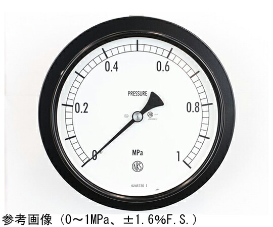 長野計器 普通形圧力計（Φ150） 埋込形D枠（取付金具） 35MPa AG15-131 1個