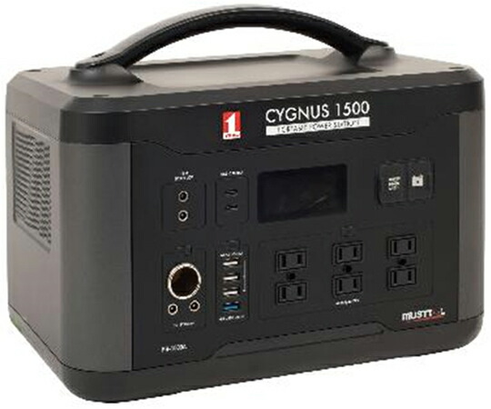 楽天市場】イチネン ポータブル電源PB-1500R2 CYGNUS 1500R2 : 横浜