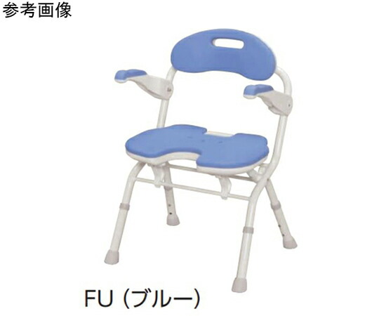 アロン化成 折りたたみシャワーベンチ FU レッド 536-053 1個