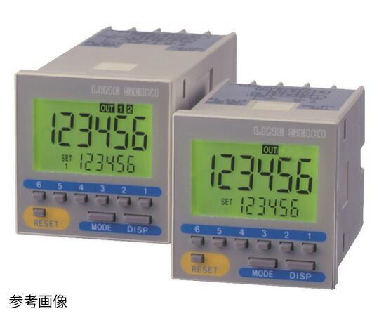 生産ライン精機 陰電子プリセットカウンタ 1a接合部 AC100～240V 2段/1段+見とおし築き上げる手合い G48-315N 1個