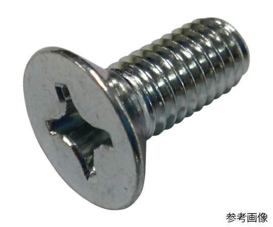 コノエ 皿頭小ねじ 鉄 三価クロメート M6×10 1200本入 FLATSS-3W-610-1200P 1200本入