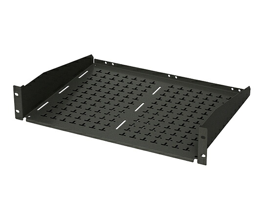 摂津金属元素製作 納める棚 （EIA判定基準） W482×H221.5×D350粍 3.2kg 黒いこと RSEH-5U35-BN1 1個
