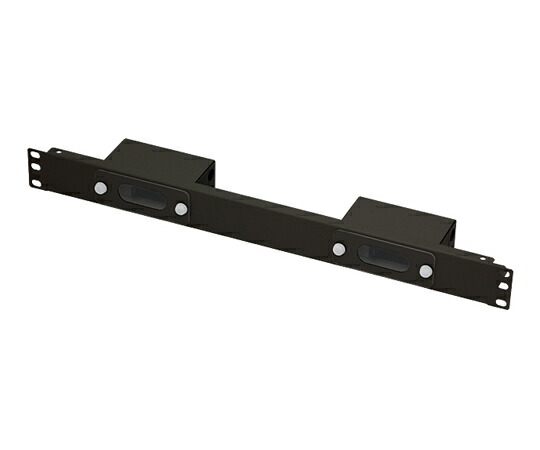 摂津金属工業 ブレーカーパネル （ブレーカー2個型） W482×H43.7×D65mm 1kg ブラック BSP3-041520-N1 1個