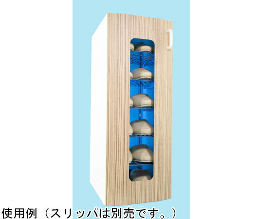 東邦歯科産業 UVクリーン キュート6足 光触媒仕様 右取手 木目調ドア ゼブラウッドライト 1台
