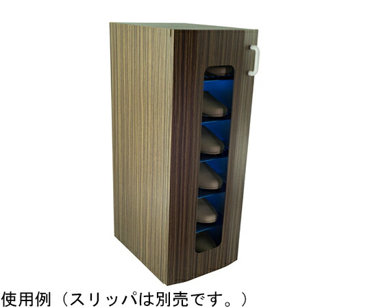 東邦歯科産業 UVクリーン キュート6足 光触媒・殺菌灯仕様 右取手 総木目調シート ゼブラウッドダーク 1台