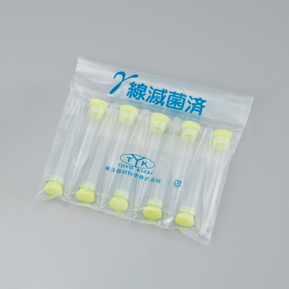 東洋器材科学 滅菌尿スピッツ S黄キャップ付 10本包装 1セット（10本×100包装） 23642 1セット(10本×100包装入) 20,322円