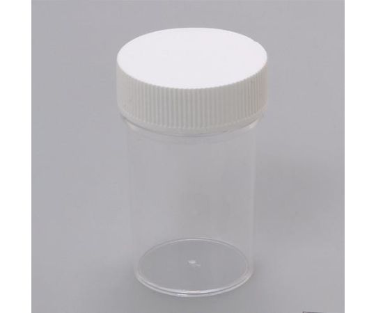 アズワン ポリ容器（クリアー/10個）φ83.0x156mm/600mL EA508AF-39B 1箱(10個入)