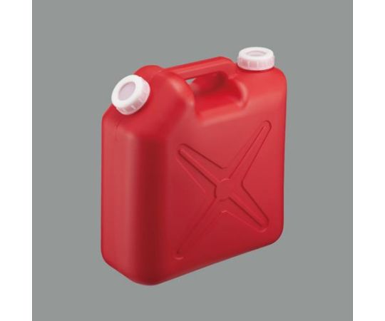 アズワン ポリタンク（赤/ノズル無/3個）10L EA508AT-311B 1セット(3個入)