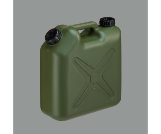 店内全品ポイント5倍★要エントリー★アズワン ポリタンク（モスグリーン/ノズル無/3個）10L EA508AT-315B 1セット(3個入)｜Shop de clinic店