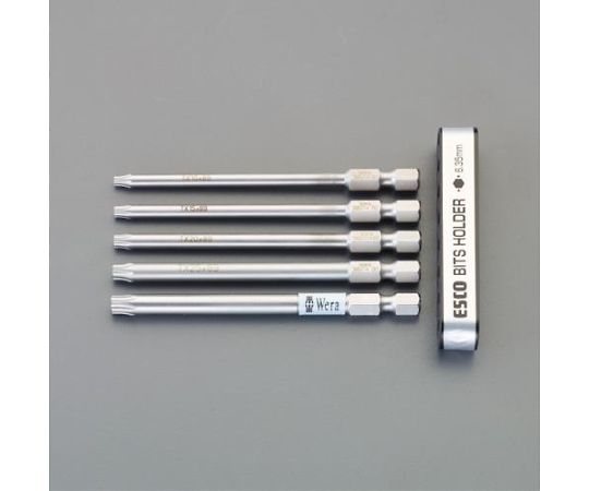 アズワン [Torx] ビットセット（ステンレス製）5本組 EA611BS-20A 1セット