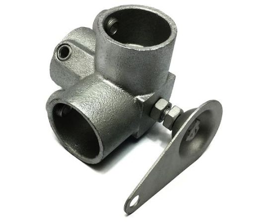 アズワン 単管用気泡管水準器合わせる金具（端っこ/船掛かり印字機）48.6粍 EA948TF-62 1個