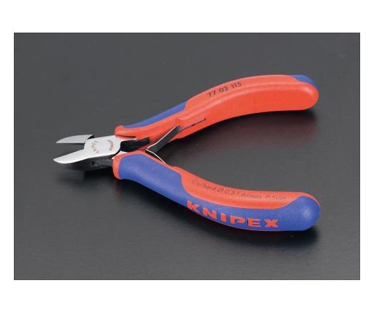 店内全品ポイント5倍★要エントリー★KNIPEX 115mm 精密用ニッパー(グリップ・バネ付/斜刃) EA535KD-1 1個|Shop de clinic店