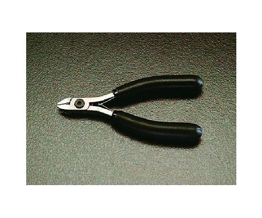 エスコ 120mm 精密用ニッパー(セミフラッシュ/ESD) EA535T-1 1個