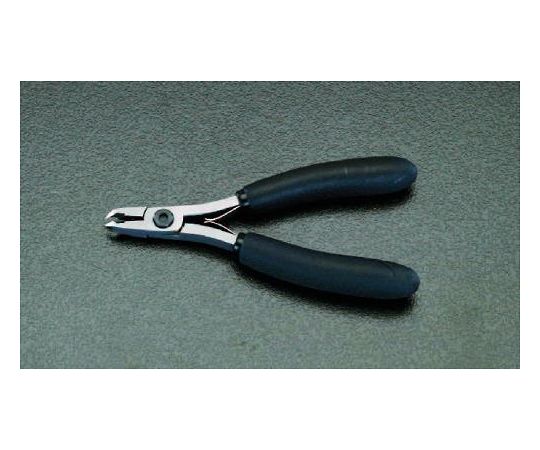 エスコ 120mm 精密用ニッパー(フラッシュ/ピアノ線用/ESD) EA535TZ-1 1個
