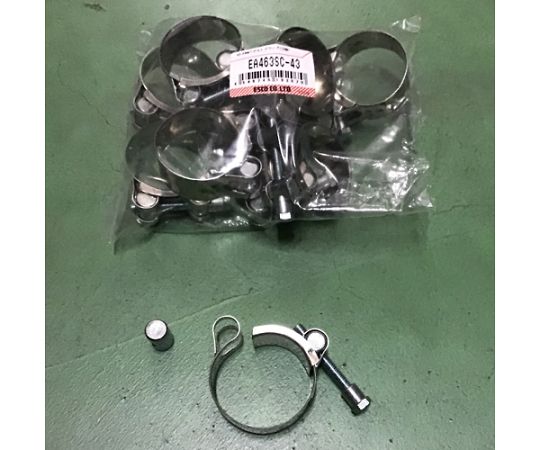 エスコ Tボルトクランプ（10個）　64－67mm EA463SC-67 1pk