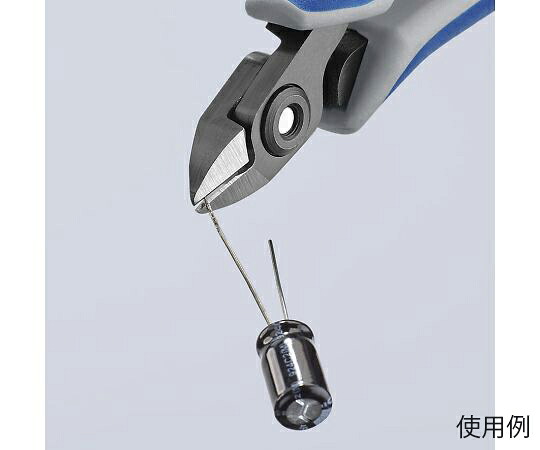 店内全品ポイント5倍★要エントリー★KNIPEX 120mm 精密用ニッパー(グリップ・バネ付) EA535KG-1 1個|Shop de clinic店