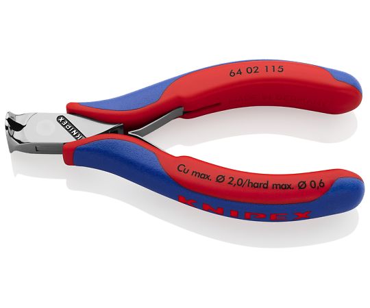 店内全品ポイント5倍★要エントリー★KNIPEX 115mm 精密用エンドニッパー(グリップ・バネ付) EA536KE-1 1個|Shop de clinic店