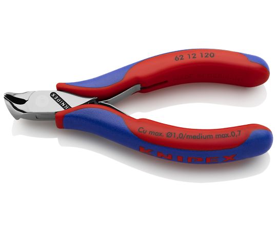 KNIPEX 120mm 精密用エンドニッパー(グリップ・バネ付) EA536KE-11 1個