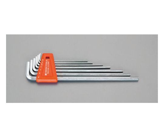 エスコ [Hexagon]キーレンチ　1.5-10.0mm　9本組 EA573LB-90 1組｜Shop de clinic店 7,459円