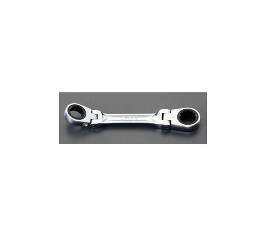 店内全品ポイント5倍★要エントリー★エスコ ラチェットめがね(首振り型) 14×17mm/165mm EA602CF-6 1本|Shop de clinic店
