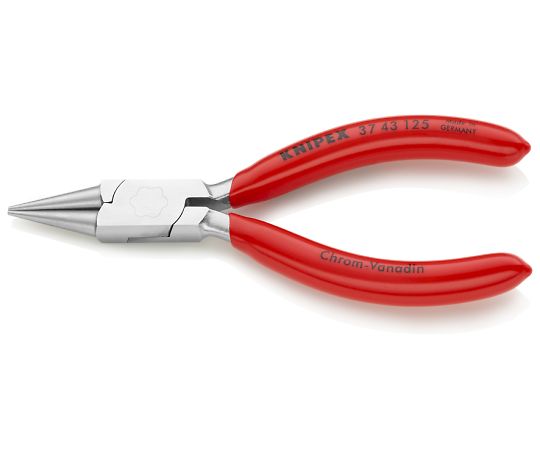 エスコ 精密プライヤー(メッキ) 125mm EA537KR-28 1個