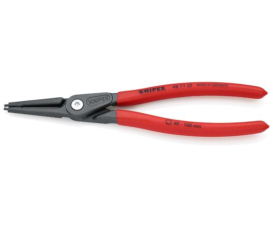 KNIPEX 穴用精密スナップリングプライヤー 40-100mm EA590AJ-3 1個