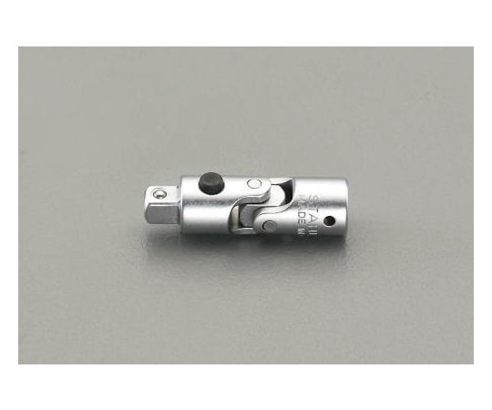 エスコ ユニバーサルジョイント（ロッキング機能） 1/4\"DR/45mm EA617XR-26 1個