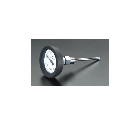 エスコ バイメタル式温度計 0-150℃/100mm EA727A-12 1個